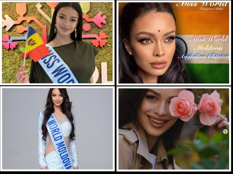 Despite the potential for war, Moldovan Angelina Chitaica left for India to represent us at Miss World 2025