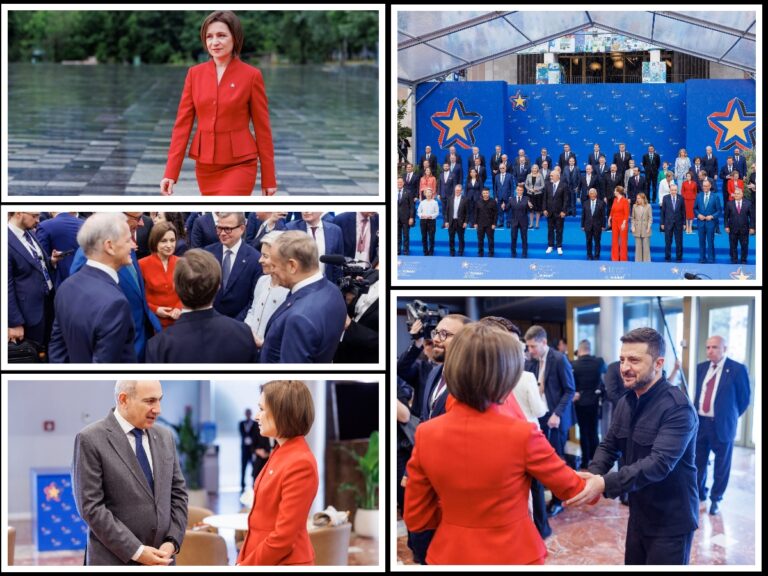 (PHOTO) Maia Sandu at the European Political Community Summit in Albania