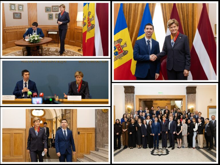 Minister of Foreign Affairs Mihai Popsoi in Riga: Dialogue for European Support and Shared Resilience