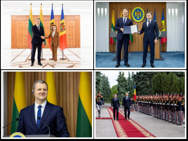 (VIDEO) Moldova Strengthens Ties with Lithuania During Official Visit Focused on Security, Reforms, and EU Integration
