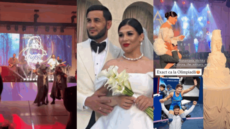 Olympic Medalist Anastasia Nichita Marries Greco-Roman Wrestler Valeriu Mircea in Lavish Ceremony