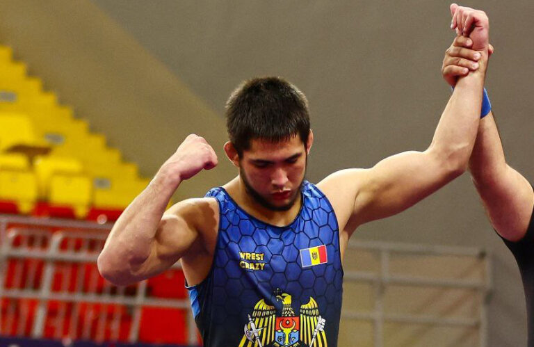 Moldova’s Ignat Meico Wins Silver at U17 European Wrestling Championship
