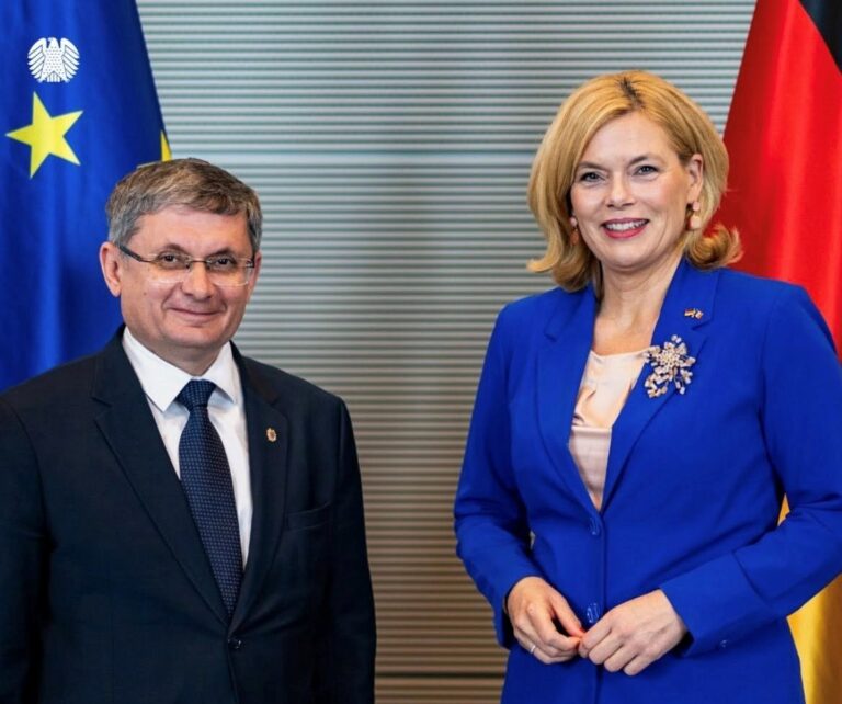 Igor Grosu Meets Bundestag President in Berlin to Discuss EU Integration and Regional Security