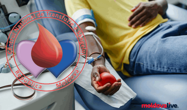 Nearly 100 Refugees Donate Blood to Thank Moldova for Shelter