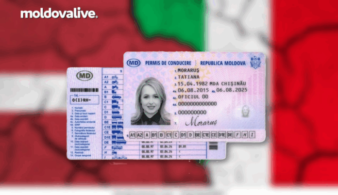 italy latvia driving license