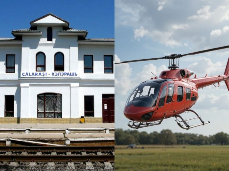 BREAKING NEWS! A helicopter registered in Ukraine made an emergency landing in Calarasi district