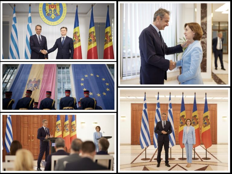 Kyriakos Mitsotakis: Greece can help improve Moldova’s energy security