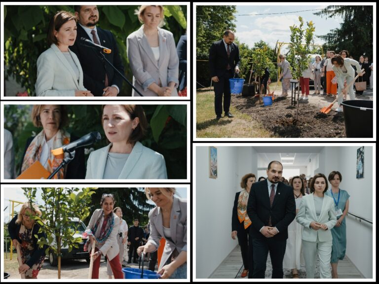 President Maia Sandu Attends Launch of “Magnolia” Center for Domestic Violence Survivors