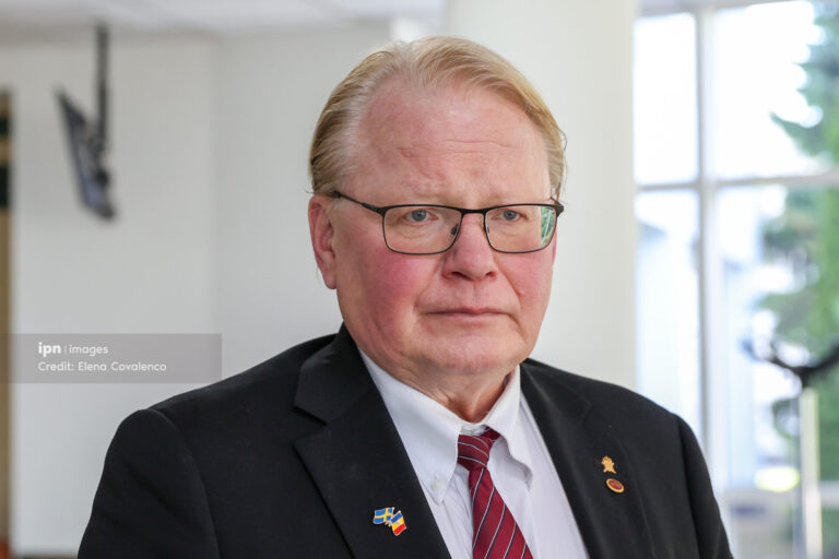 (VIDEO) ”We Want Moldova to Have the Capacity to Defend Itself”– Swedish Official Peter Hultqvist