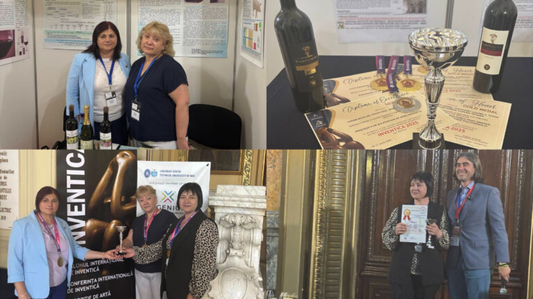 Moldovan Researchers Win Three Gold Medals at INVENTICA 2025 in Romania
