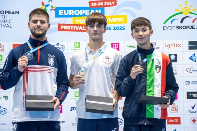 Moldova Wins First Gold Medal at the 2025 European Youth Olympic Festival