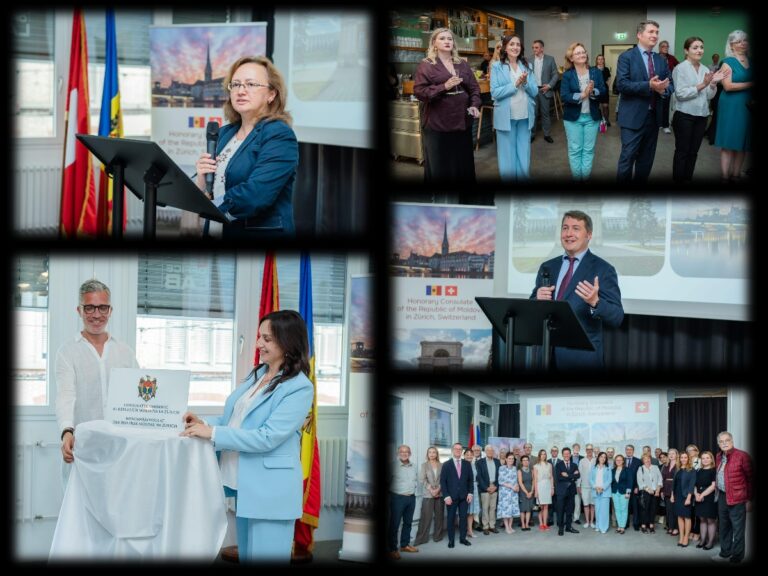 Moldova expands its presence in Switzerland by opening an honorary consulate in Zurich