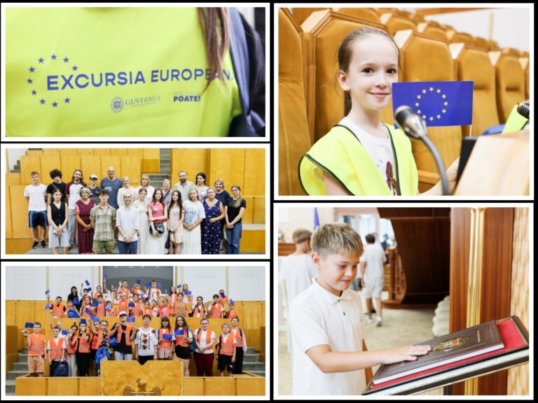 Students from Across Moldova and Teachers from the United Kingdom Visited the Presidential Office of the Republic of Moldova