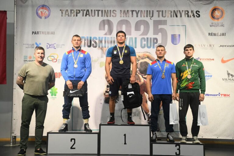 Mihai Petic Wins Silver at International “Druskininkai CUP” Wrestling Tournament