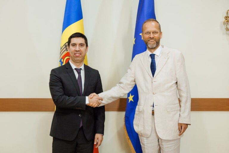 Janis Mazeiks, at the end of his mandate, discussed with Mihai Popsoi the main developments in Moldova’s relations with the EU