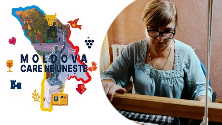 (VIDEO) Moldova that unites us: the folk craftswoman from Falesti, who dresses artists from both sides of the Prut river