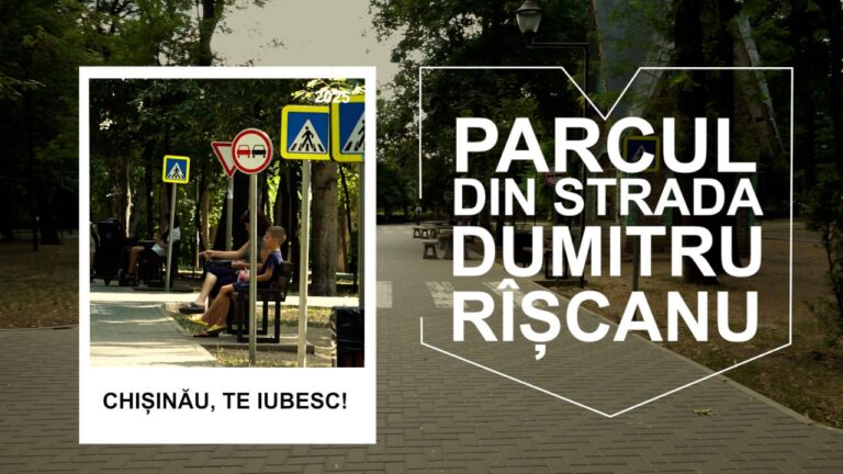 (VIDEO) The park on Dumitru Riscanu Street – where children learn road safety