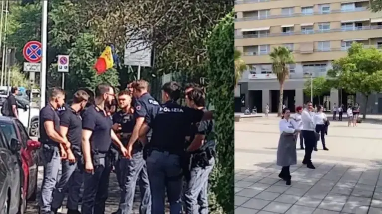 Bomb threats at polling stations abroad. In Genoa, the trial was temporarily suspended