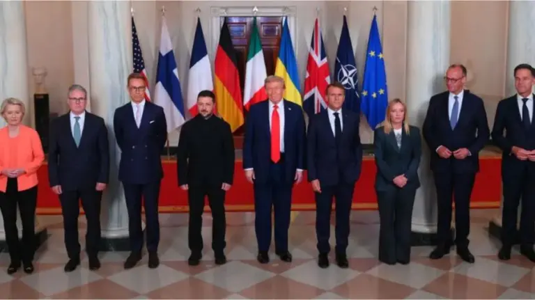 European Leaders and Ukrainian President Volodymyr Zelensky Issue Joint Statement Supporting Trump’s Position on Ending Ukraine Conflict