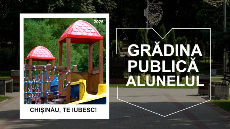 Alunelul Public Garden – green space renovated with Romania’s help