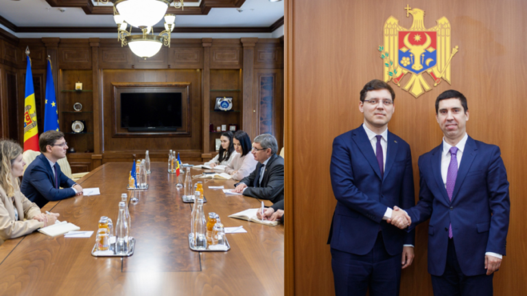 The Vice-President of the European Parliament is in Chisinau. What did he discuss with Grosu and Popsoi?