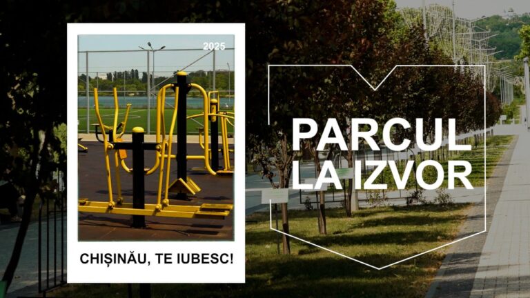 La Izvor – the green area with the most developed sports infrastructure in Chisinau