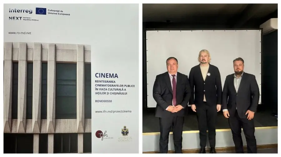 The facade of the CCA “Ginta Latina” will be restored through a joint cultural project between Romania and Moldova