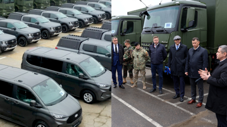 The EU has donated dozens of vehicles to the national army. Nosatii: These mean safety and better travel conditions