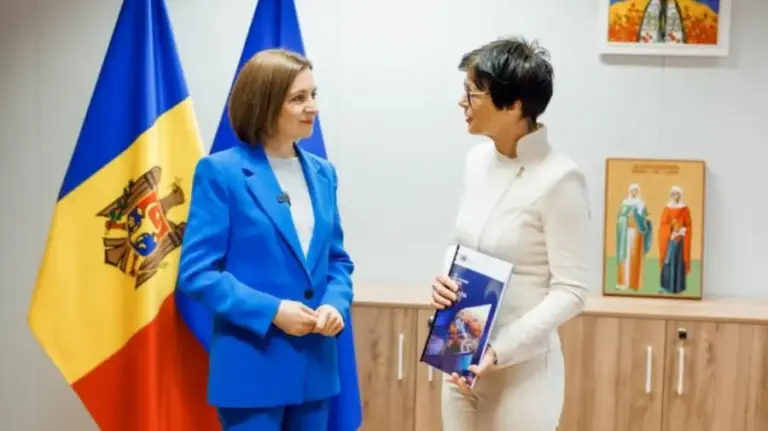 Maia Sandu received the Enlargement Report: Moldova deserves its place in the European family