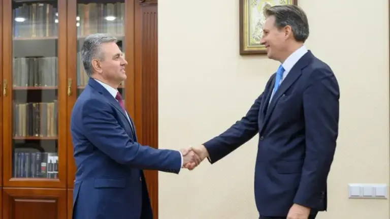 The Ambassador of the Netherlands in Tiraspol. Krasnoselski explained why he refused the 60 million euro aid from the EU