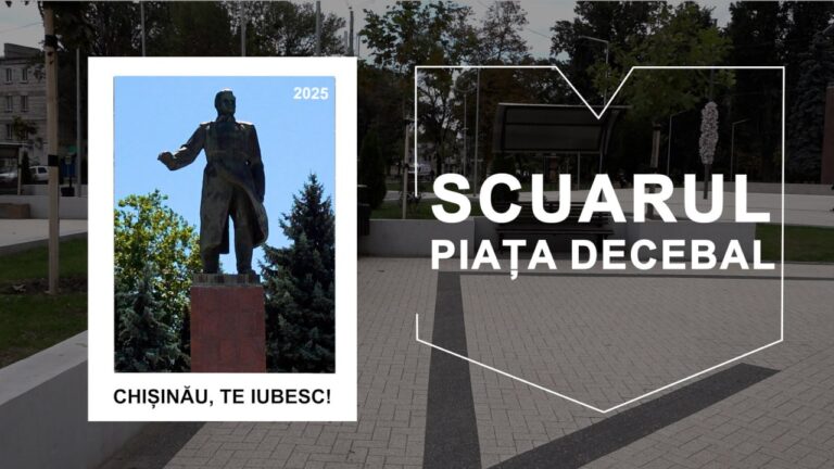 The Decebal Square – an abandoned area, brought back to life by the municipality