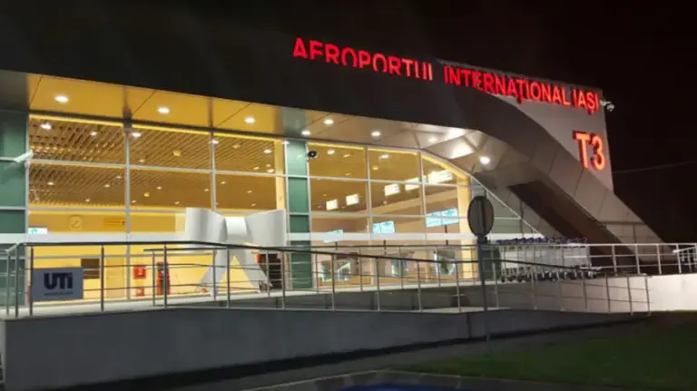 The airport in Iasi will have a special parking lot for Moldovan cars