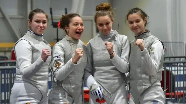 (PHOTO) Gold and pride for Moldova! Three fencers shone at the U20 World Cup