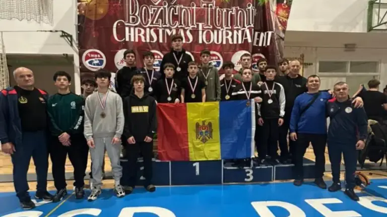 Nichita Fornea brings Moldova bronze from the freestyle wrestling championship in Zagreb