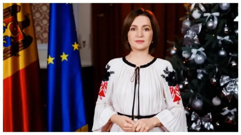 Maia Sandu Calls for Unity and Solidarity in New Year 2026 Message