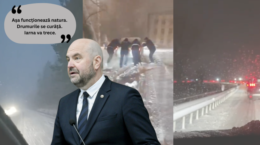 Bolea’s justification: Nature is to blame for the chaos on Moldova’s roads during Thursday’s blizzard