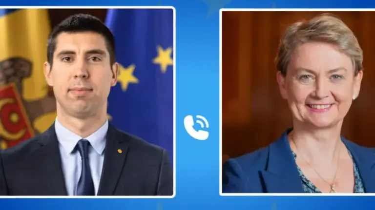 Mihai Popsoi discussed strengthening Moldovan-British cooperation with Yvette Cooper over the phone