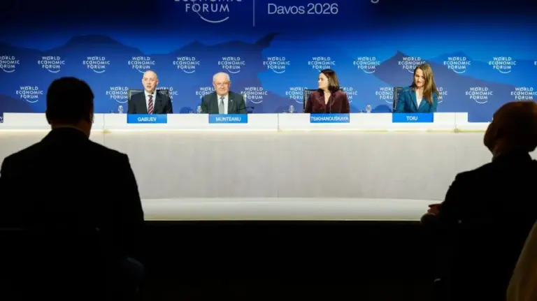 Alexandru Munteanu, in Davos: Moldova has chosen to leave the gray area of geography