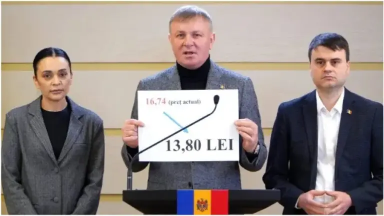 Our party has calculated the correct gas tariff: Consumers should pay 13.8 lei per cubic meter