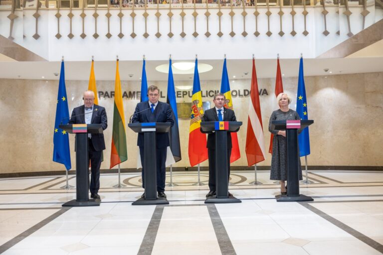 Grosu: Baltic States Are Moldova’s Model and Partners on the EU Accession Path