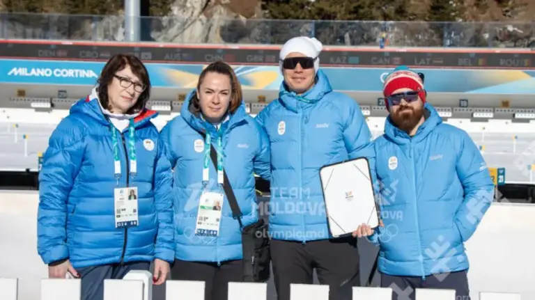 (PHOTO) Moldova kicks off Winter Olympics: First athletes compete today