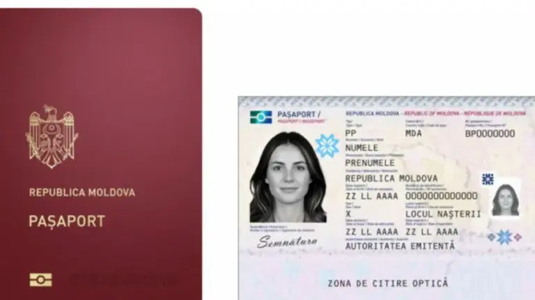 New passports for Moldovans: electronic chip and anti-counterfeiting protection
