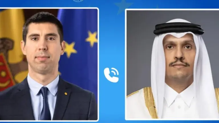 Mihai Popsoi, in discussions with his counterpart from Qatar. What topics were discussed?