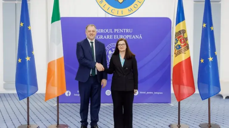 Ireland is opening an embassy in Chisinau. Gherasimov announces the renewal of permits and an agreement on social guarantees