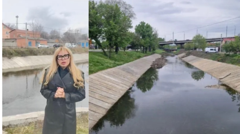 Apa Canal Chisinau’s response after oil slicks were spotted on the Bic River: A smell of petroleum products persists in the area