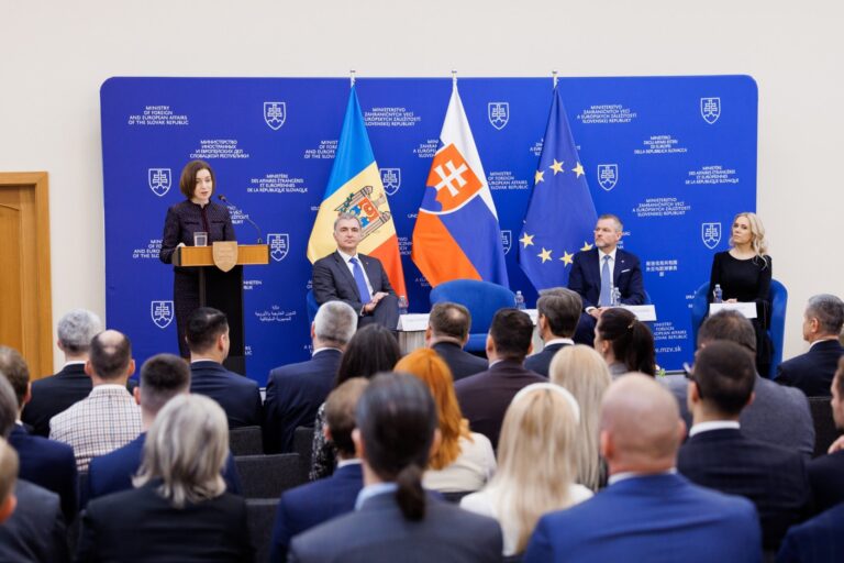 Sandu to Slovak Investors: “The Time to Invest in Moldova Is Now”