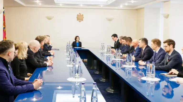 Maia Sandu met with a delegation from the European Affairs Committees of the Baltic and Nordic countries and Poland