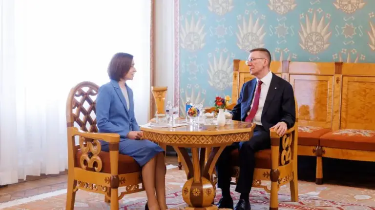 Maia Sandu in Latvia: Supporting Ukraine is a matter of survival for us