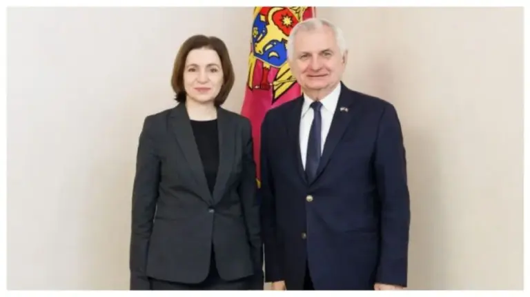President Maia Sandu met with U.S. Senator Jack Reed. What did they discuss?