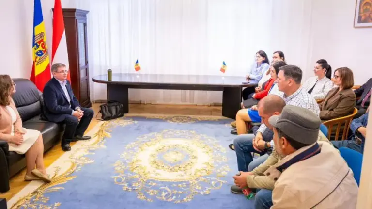 Grosu, after meeting with the diaspora in Vienna: No matter the distance, they remain connected to everything happening back home